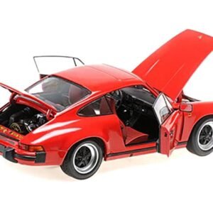 1983 Porsche 911 Carrera Coupe 3.2 Red 1/18 Diecast Model Car by Minichamps