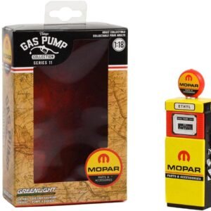 1951 Wayne 505 Gas Pump "MOPAR Parts & Accessories" Yellow "Vintage Gas Pumps" Series 11 1/18 Diecast Model by Greenlight