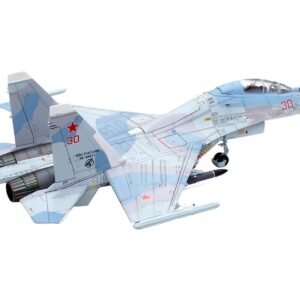 Sukhoi Su-30M2 Flanker-C Fighter Aircraft #30 "Russian Air Force" "Wing" Series 1/72 Diecast Model by Panzerkampf