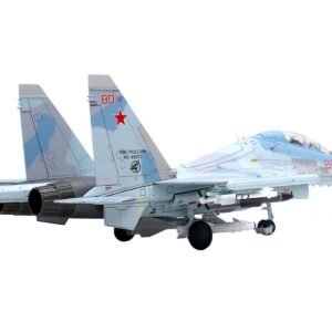 Sukhoi Su-30M2 Flanker-C Fighter Aircraft #80 "Russian Air Force" "Wing" Series 1/72 Diecast Model by Panzerkampf