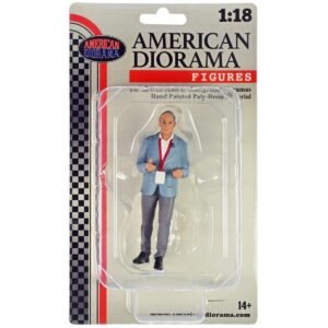 "On-Air" Figure 2 for 1/18 Scale Models by American Diorama