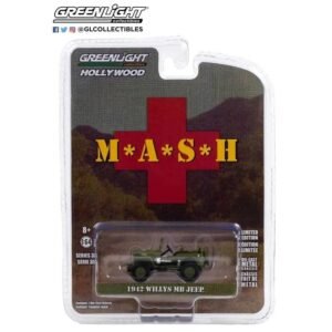 1942 Willys MB Jeep - M*A*S*H - 1:64 scale (CASE)