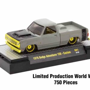 "Auto Meets" Set of 6 Cars IN DISPLAY CASES Release 81 Limited Edition 1/64 Diecast Model Cars by M2 Machines