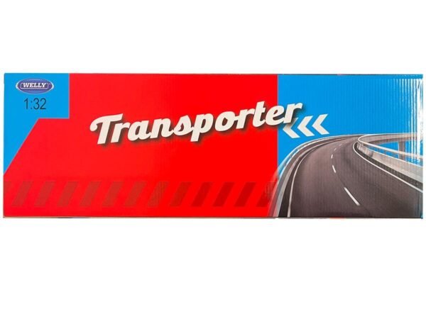 Freightliner Columbia Truck White with Gray Container 1/32 Diecast Model by Welly
