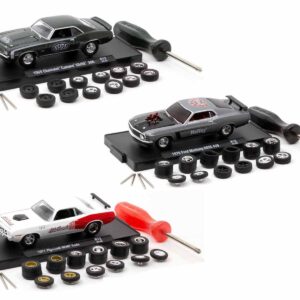 "Auto Wheels" 3 piece Car Set Release 12 Limited Edition to 5000 pieces Worldwide 1/64 Diecast Model Cars by M2 Machines