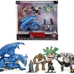 "Dungeons and Dragons" Set of 7 Diecast Figures by Jada
