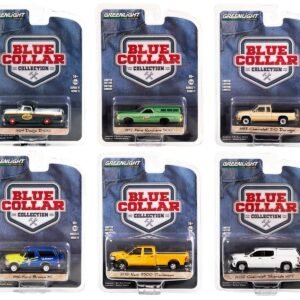 "Blue Collar Collection" Set of 6 pieces Series 11 1/64 Diecast Model Cars by Greenlight