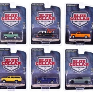 "Blue Collar Collection" Set of 6 pieces Series 13 1/64 Diecast Model Cars by Greenlight