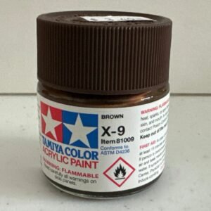 Tamiya Acrylic X9 Brown 3/4 oz