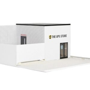 The UPS Store Diorama "Mechanic's Corner" for 1/64 Scale Models by Greenlight
