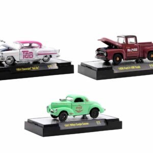"Sodas" Set of 3 pieces Release 19 Limited Edition to 8750 pieces Worldwide 1/64 Diecast Model Cars by M2 Machines