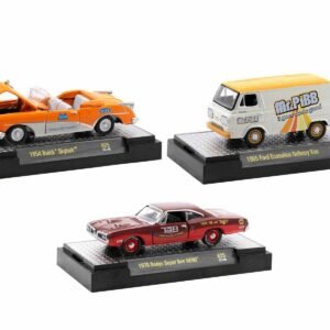 "Sodas" Set of 3 pieces Release 25 Limited Edition to 6250 pieces Worldwide 1/64 Diecast Model Cars by M2 Machines
