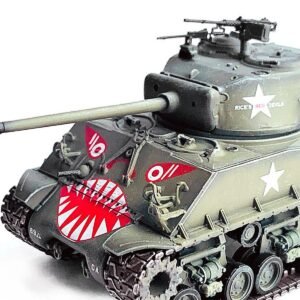 United States M4A3E8 Sherman "Tiger Face" Tank Olive Drab "89th Tank Battalion Korea" (1951) "NEO Dragon Armor" Series 1/72 Plastic Model by Dragon Models