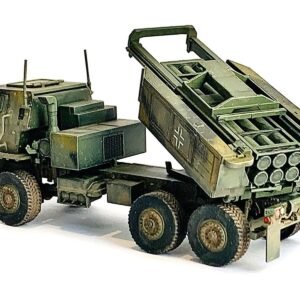 Ukraine M142 High Mobility Artillery Rocket System (HIMARS) Green Camouflage "NEO Dragon Armor" Series 1/72 Plastic Model by Dragon Models