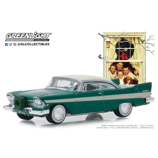 Greenlight - 1/64 Norman Rockwell 2 - 1957 Plymouth Belvedere