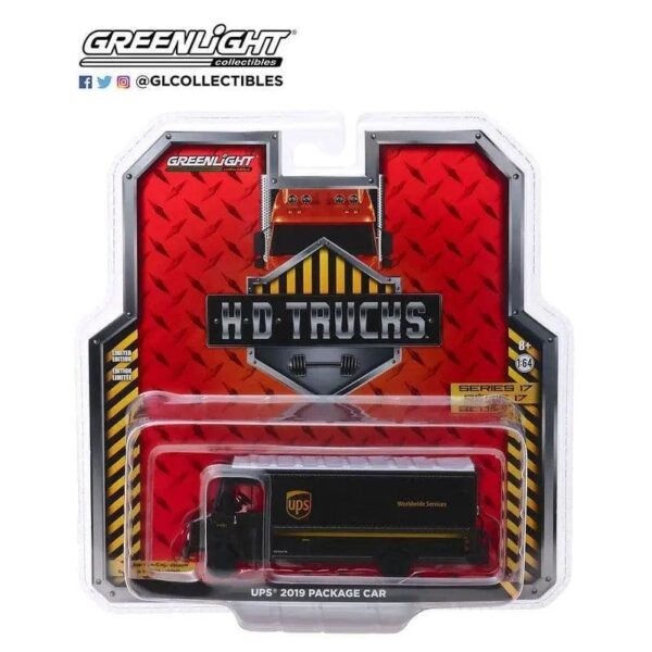 Greenlight HD Truck Series 17 - 1/64 Scale UPS 2019 Package Truck