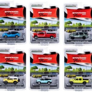 "Showroom Floor" Set of 6 Cars Series 3 1/64 Diecast Model Cars by Greenlight