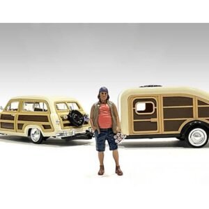 "Campers" Figure 2 for 1/18 Scale Models by American Diorama