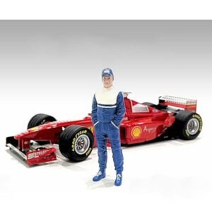 "Racing Legends" 90's Figures A and B Set of 2 for 1/18 Scale Models by American Diorama