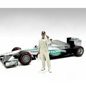 "Racing Legends" 2000's Figures A and B Set of 2 for 1/18 Scale Models by American Diorama