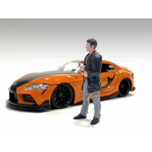 "Car Meet 3" Figurine 3 for 1/24 Scale Models by American Diorama