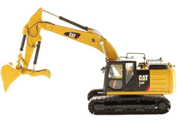 CAT Caterpillar 323F L Hydraulic Excavator with Thumb and Operator "Core Classics Series" 1/50 Diecast Model by Diecast Masters