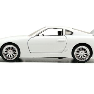 Brian's Toyota Supra White "Fast & Furious 7" (2015) Movie 1/32 Diecast Model Car by Jada