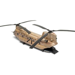 Level 3 Model Kit Boeing Chinook HC.1 Helicopter with 2 Scheme Options 1/72 Plastic Model Kit by Airfix