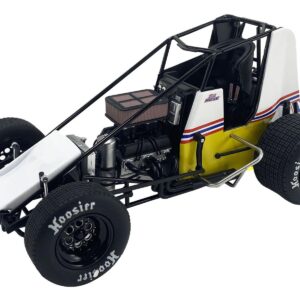Winged Sprint Car #6 Bill Rose "Michael Waltrip Brewing Co." Glenn Styres Racing "World of Outlaws" (2024) 1/18 Diecast Model Car by ACME