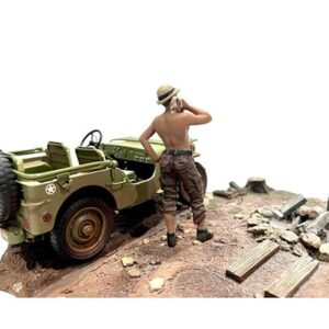 "4X4 Mechanic" Figure 1 for 1/18 Scale Models by American Diorama