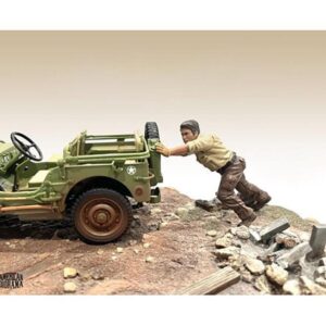 "4X4 Mechanic" Figure 5 for 1/18 Scale Models by American Diorama