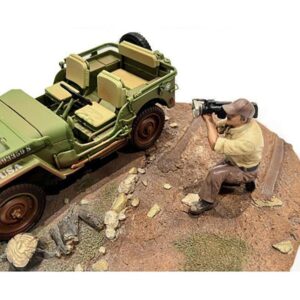 "4X4 Mechanic" Figure 7 for 1/18 Scale Models by American Diorama