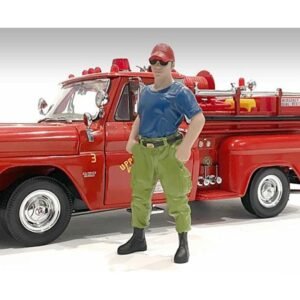 "Firefighters" Off Duty Figure for 1/18 Scale Models by American Diorama