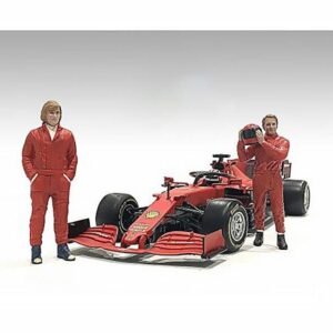 "Racing Legends" 70's Figures A and B Set of 2 for 1/18 Scale Models by American Diorama