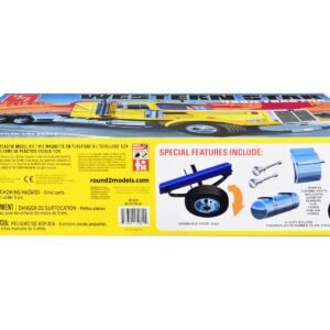 Skill 3 Model Kit Western Star 4964 Truck Tractor 1/24 Scale Model by AMT