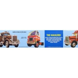Skill 3 Model Kit Fruehauf Forty Foot Exterior Post Van Trailer "Dohrn Transfer Co." 1/25 Scale Model by AMT