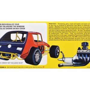 Skill 2 Model Kit Gremlin Modified Stocker 1/25 Scale Model by AMT