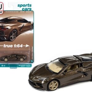 2020 Chevrolet Corvette Zeus Bronze Metallic "Sports Cars" Limited Edition 1/64 Diecast Model Car by Auto World