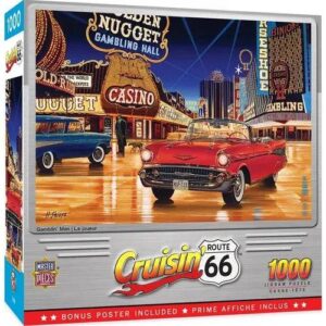 CRUISIN' GAMBLIN' MAN 1000 PIECE JIGSAW PUZZLE