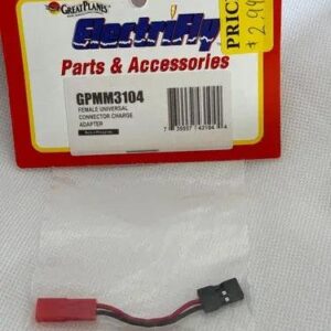 Great Planes ElectriFly Female Univ Conn Charge Adpt