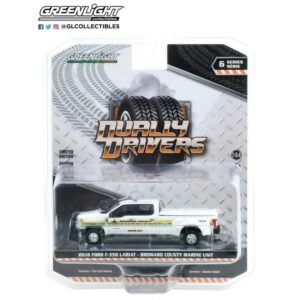 Greenlight - 2018 Ford F-350 Dually - Broward County, FL Sheriff Truck -1:64 die
