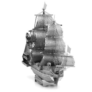 Model Kit Queen Anne's Revenge Ship (Challenging Difficulty) Steel Model by Metal Earth
