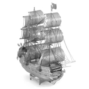 Model Kit Black Pearl Ship (Challenging Difficulty) Steel Model by Metal Earth