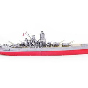 Model Kit Yamato Battleship "Imperial Japanese Navy" (Challenging Difficulty) Steel Model by Metal Earth