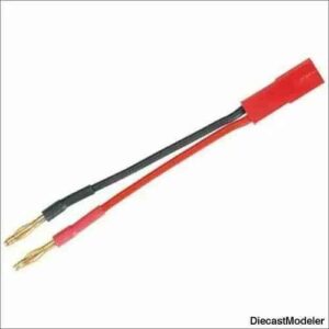 Great Planes 2mm Male Bullet/JST Male Adapter