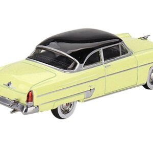 1954 Lincoln Capri Premier Yellow with Black Top Limited Edition to 3000 pieces Worldwide 1/64 Diecast Model Car by Mini GT