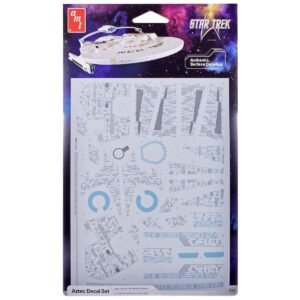 U.S.S. Reliant NCC-1864 Aztec Decal Set "Star Trek II: The Wrath of Khan" (1982) Movie 1/537 Scale Model by AMT