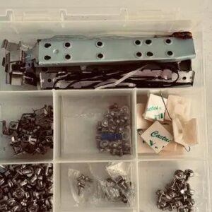 Organizer storage boxes with PC accessories