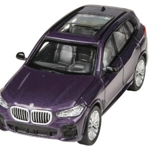 2018 BMW X5 Daytona Violet Metallic with Sunroof 1/64 Diecast Model Car by Paragon Models