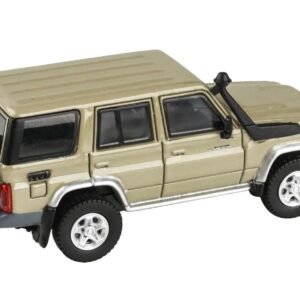 2014 Toyota Land Cruiser 76 Sandy Taupe Tan 1/64 Diecast Model Car by Paragon Models